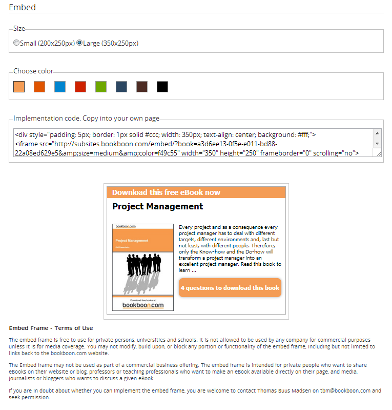 Embed Any Free Bookboon EBook On Your Website - Bookboon Blog