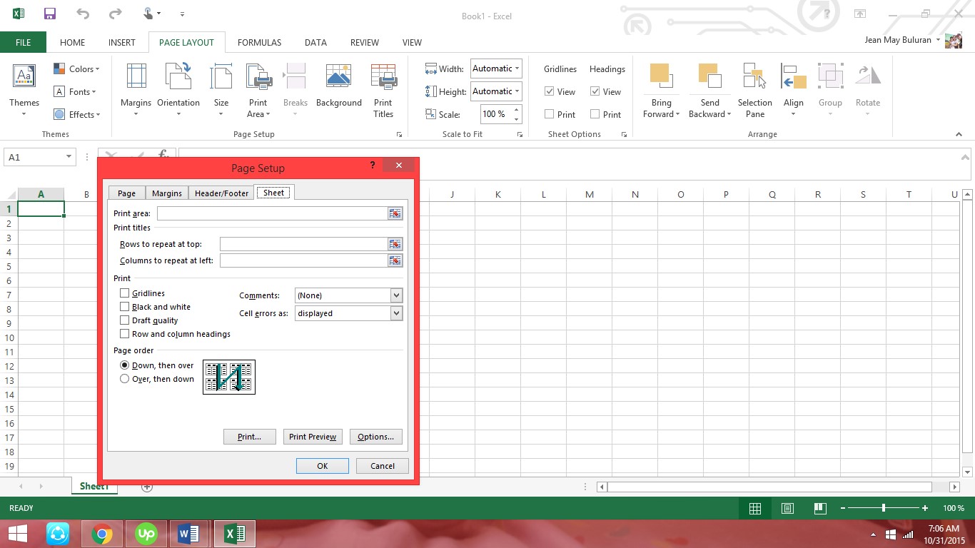 Excel Printing With Headings And Titles Bookboon Blog