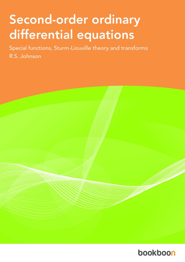 Second-order ordinary differential equations