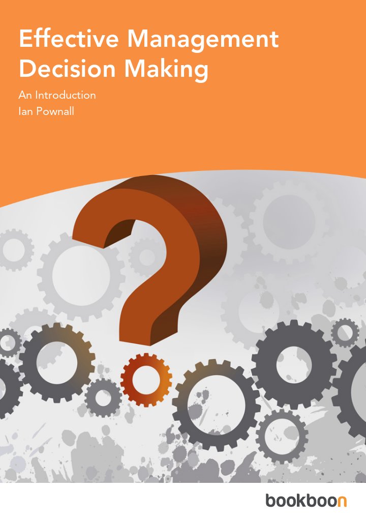Effective Management Decision Making