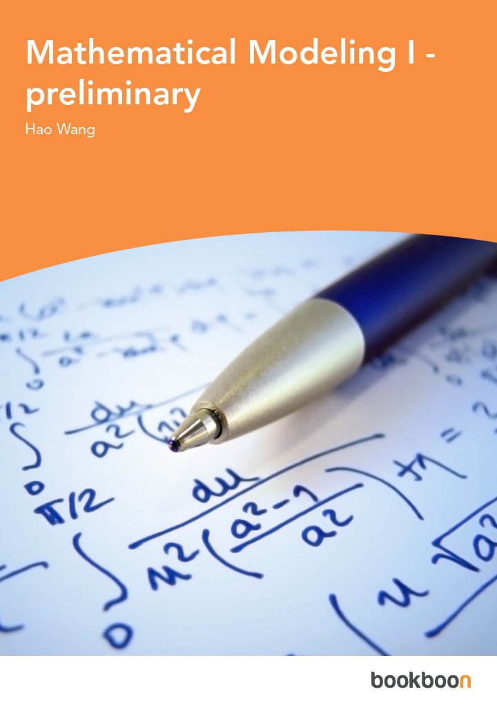 Mathematical Modeling I - preliminary