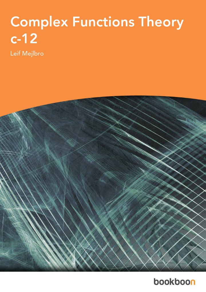 Complex Functions Theory c-12