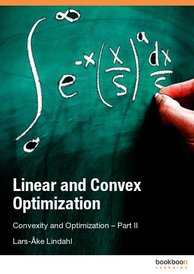 Linear and Convex Optimization