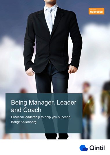 Being Manager, Leader and Coach