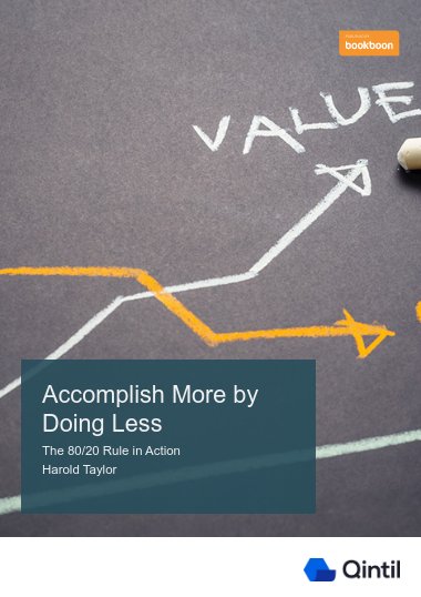 Accomplish More by Doing Less