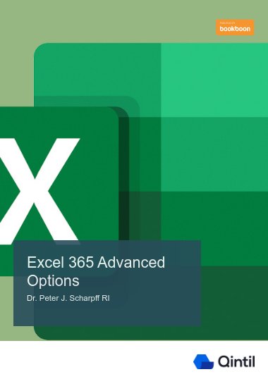 Excel 365 Advanced Options