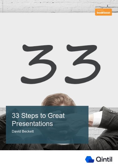 33 Steps to Great Presentations