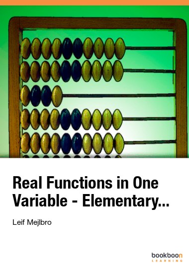 Real Functions in One Variable - Elementary...