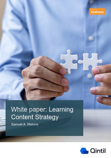 White paper: Learning Content Strategy