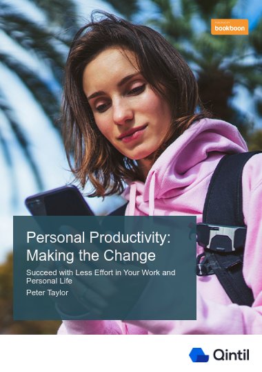 Personal Productivity: Making the Change