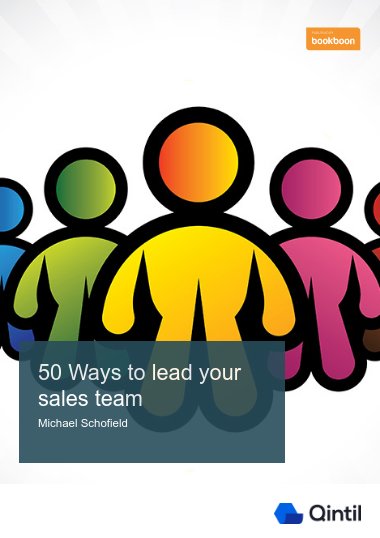 50 Ways to lead your sales team