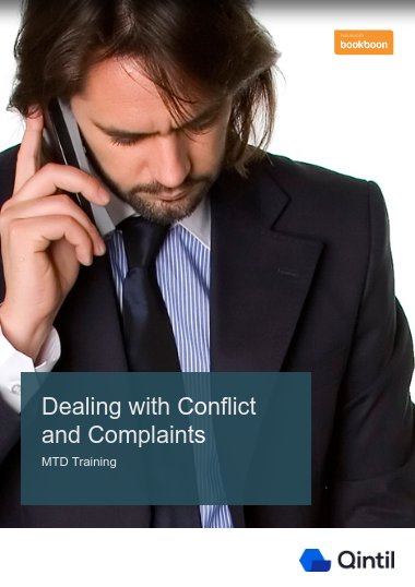 Dealing with Conflict and Complaints