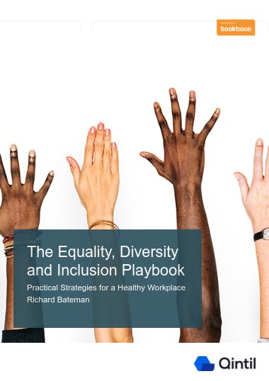 The Equality, Diversity and Inclusion Playbook