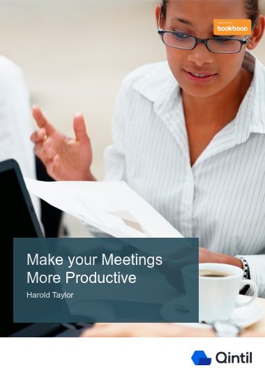Make your meetings more productive