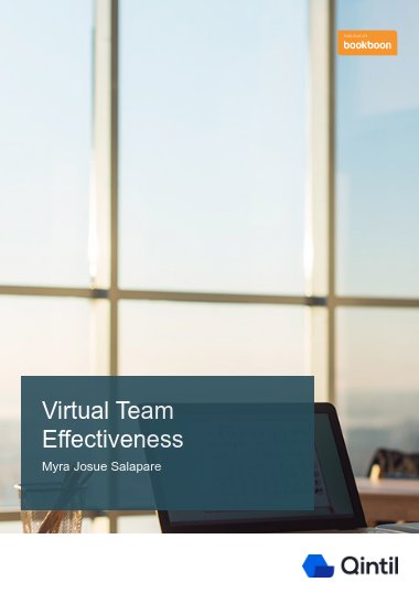 Virtual Team Effectiveness