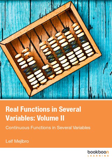 Real Functions in Several Variables: Volume II