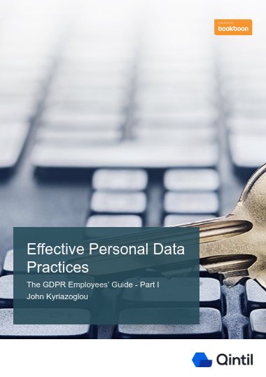 Effective Personal Data Practices