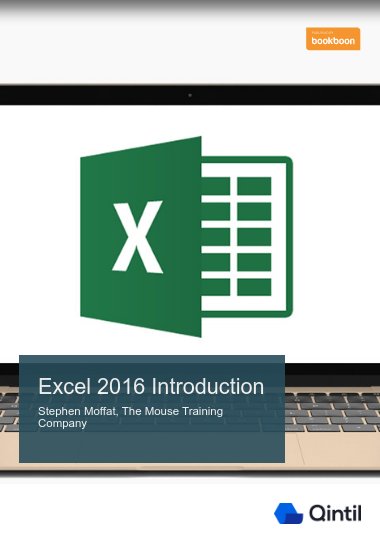 Excel 2016 Introduction