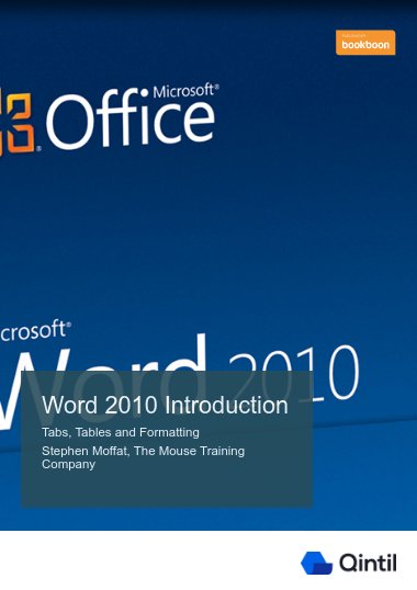 Word 2010 Introduction