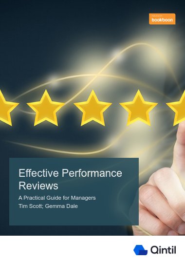 Effective Performance Reviews
