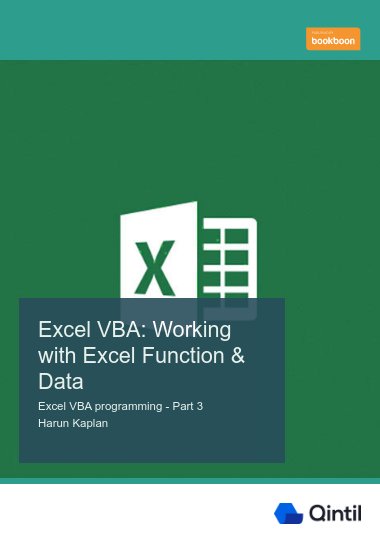 Excel VBA: Working with Excel Function & Data