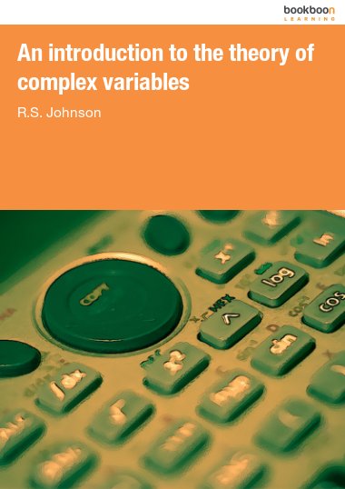 An introduction to the theory of complex variables