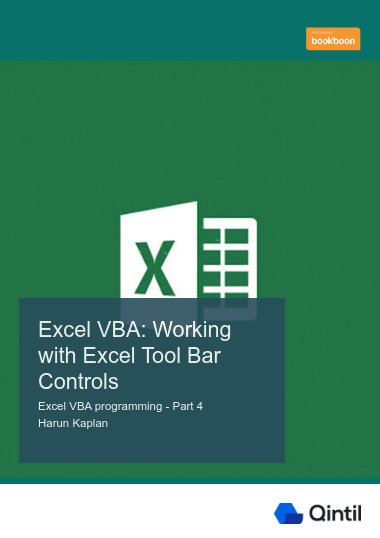 Excel VBA: Working with Excel Tool Bar Controls