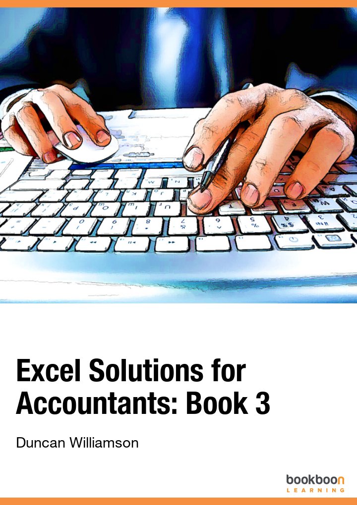 Excel Solutions for Accountants: Book 3