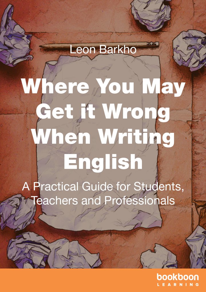 Where You May Get it Wrong When Writing English