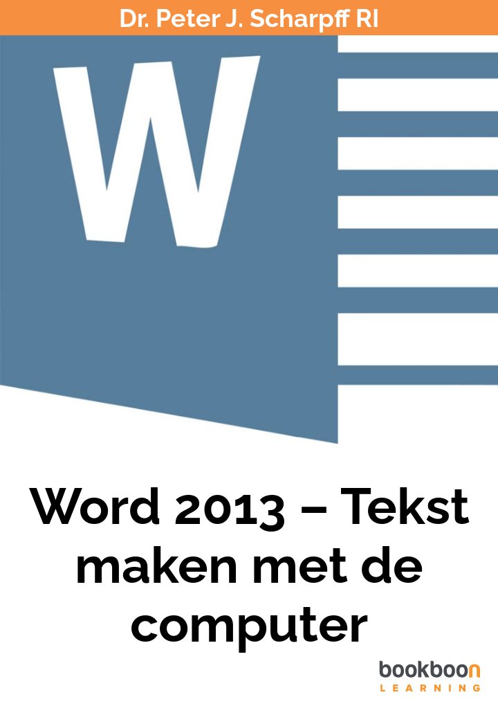 Word 2013 – Tekst maken met de computer