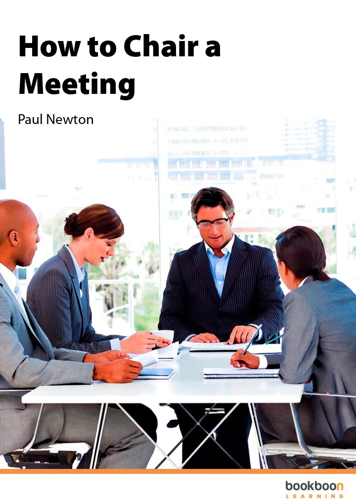 how to chair a meeting