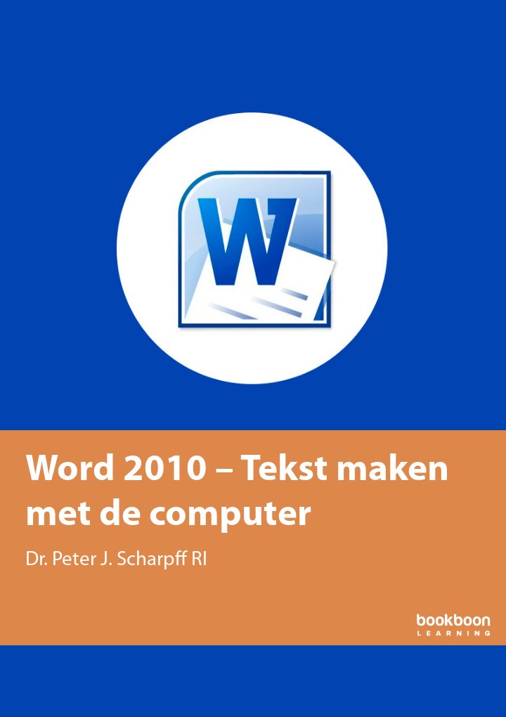 Word 2010 – Tekst maken met de computer