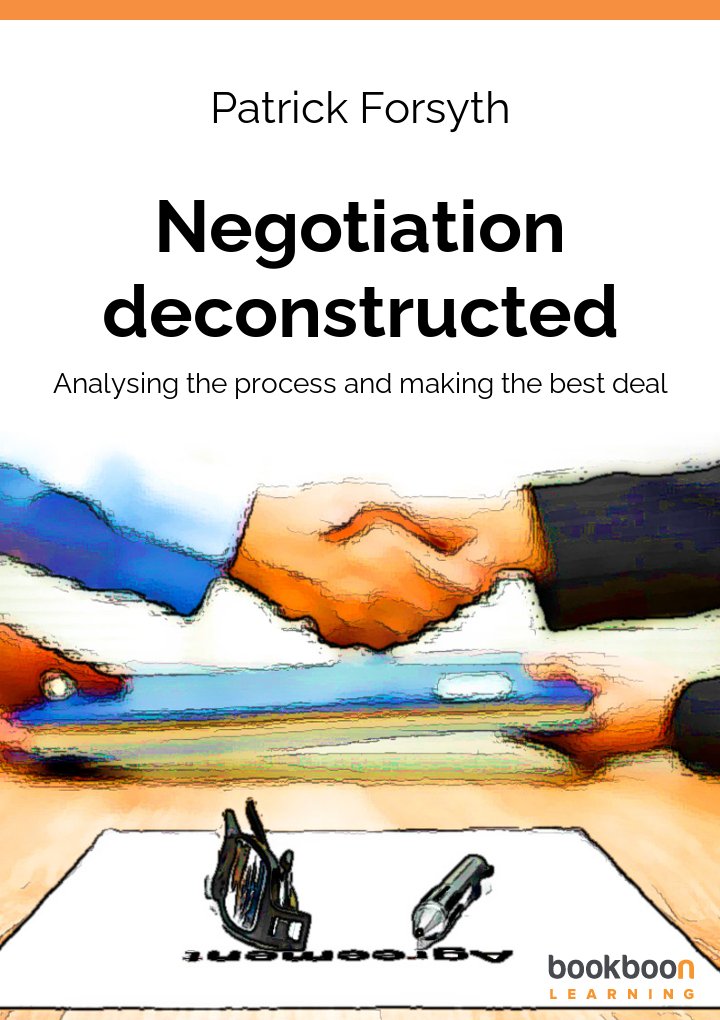 Negotiation deconstructed