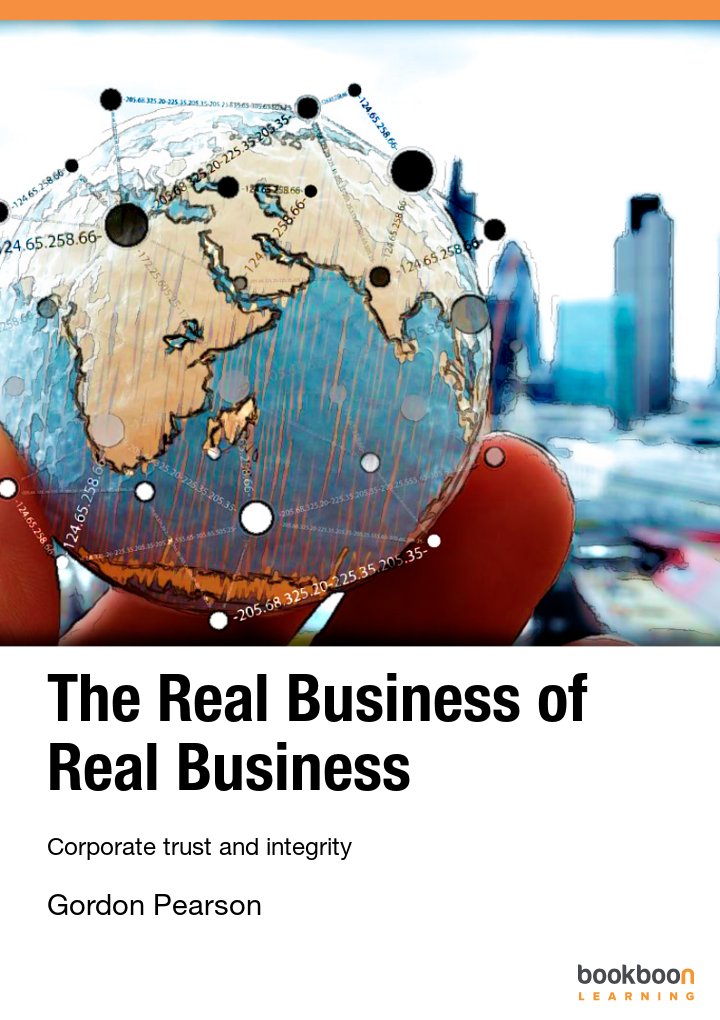 The Real Business of Real Business - Corporate trust and integrity icon