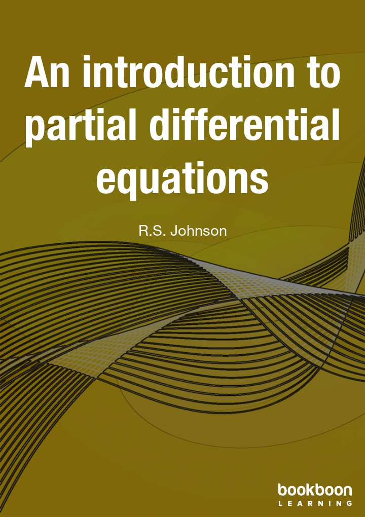 An introduction to partial differential equations icon