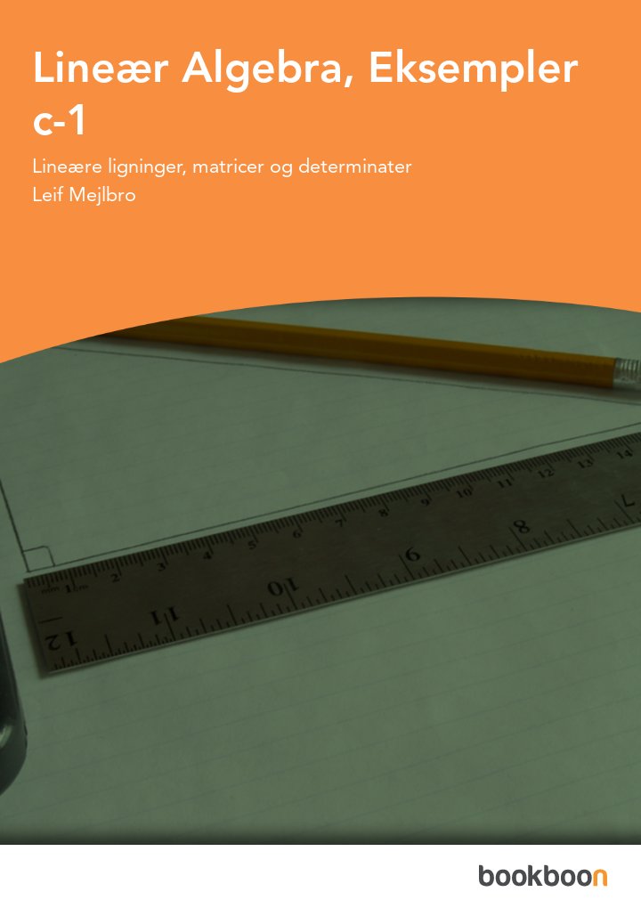 Lineær Algebra, Eksempler c-1