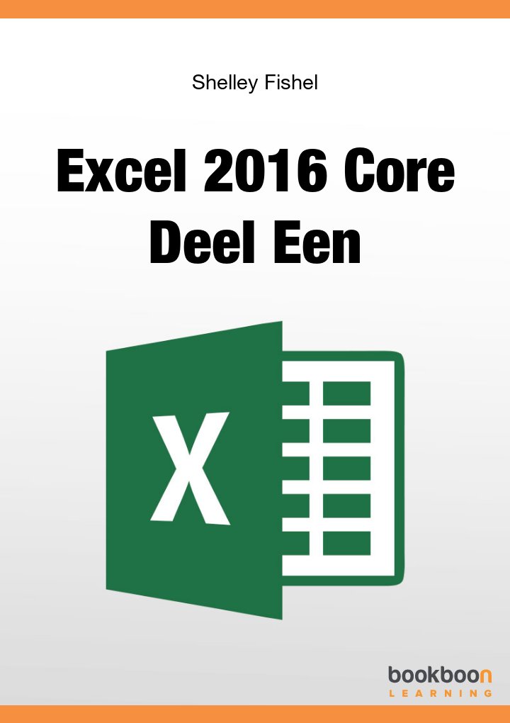 Excel 2016 Core Deel Een