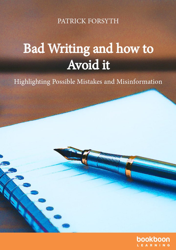 Bad writing and how to avoid it