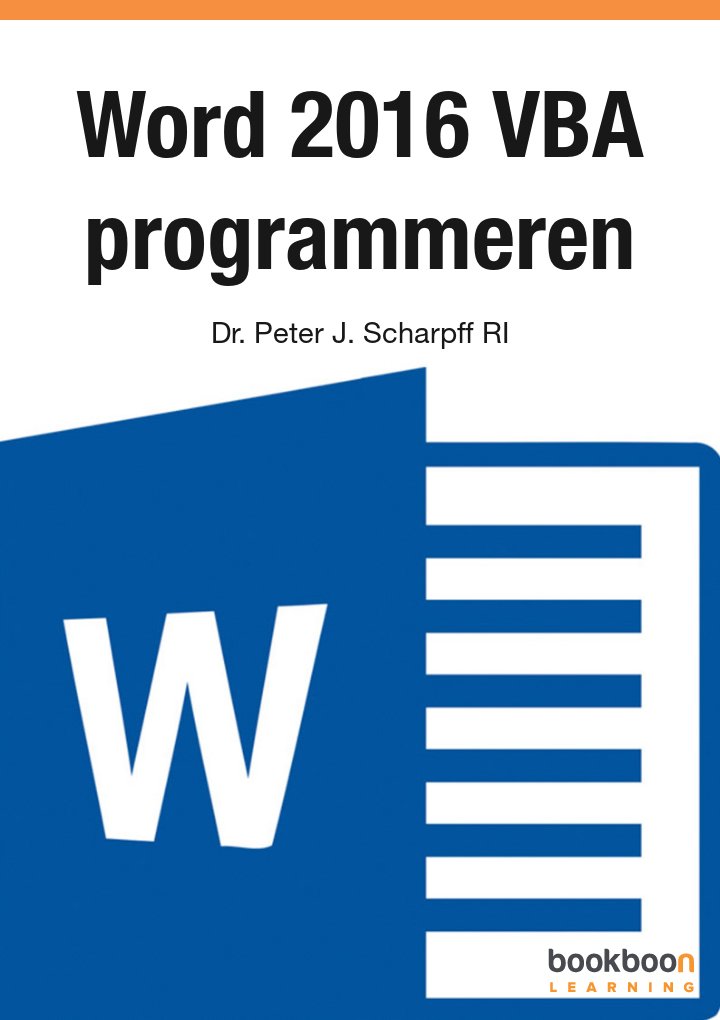 Word 2016 VBA programmeren