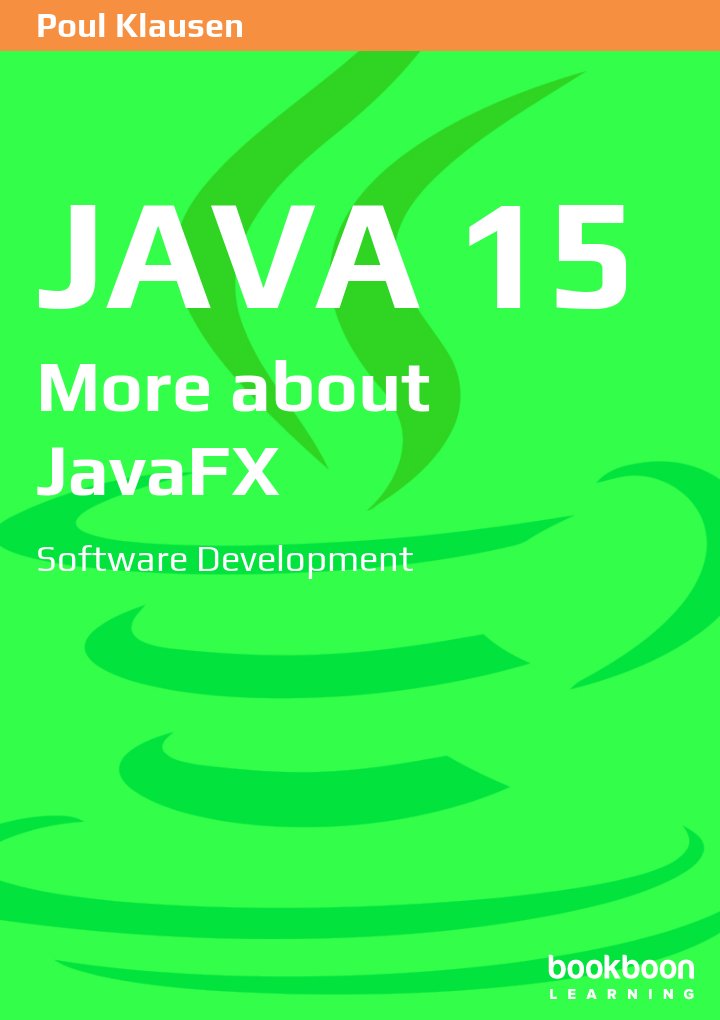 Java 15: More about JavaFX