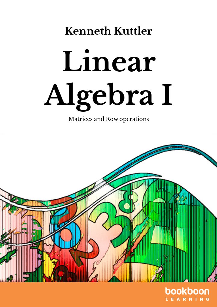 linear algebra i matrices and row operations