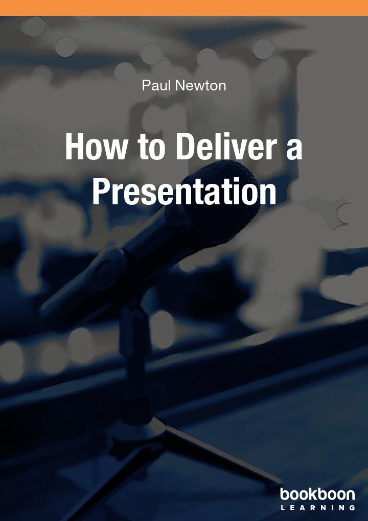 deliver a presentation en francais