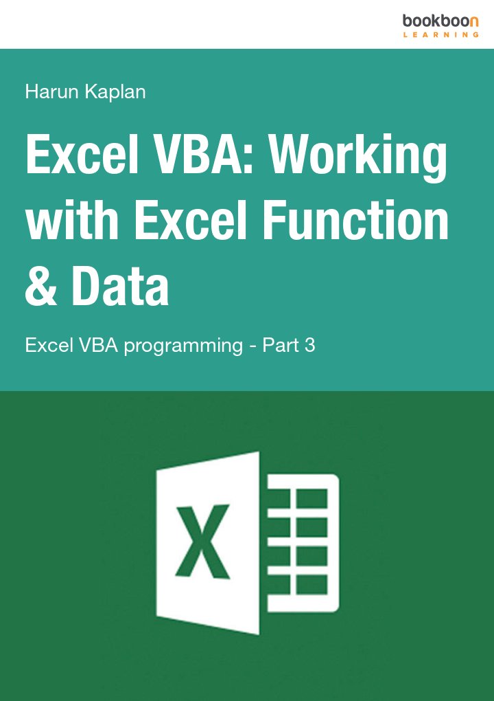Excel VBA: Working with Excel Function & Data