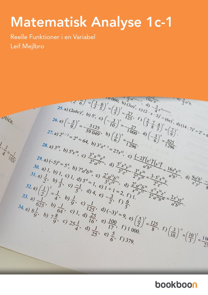 Matematisk Analyse 1c-1